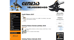Desktop Screenshot of genesisrk.cz